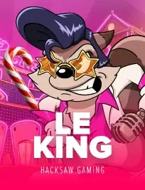 Le King slot artwork from Hacksaw Gaming, RTP 96.2%