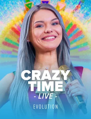 Crazy Time by Evolution, RTP 95.4% at Fortune Clock Casino