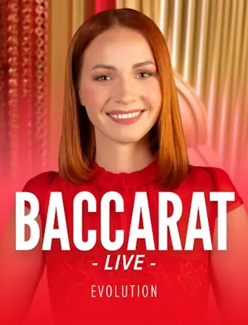 Live Baccarat by Evolution, RTP 98.9% at Fortune Clock Casino