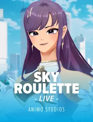 Sky Roulette slot artwork from Animo Studios, RTP 97.3%