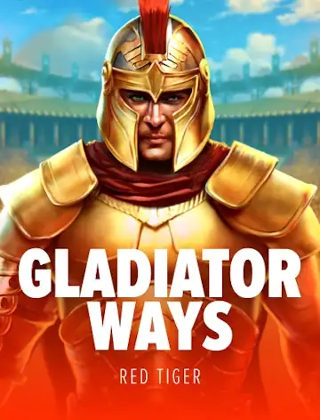 Gladiator Ways slot artwork from Red Tiger, RTP 95.7%