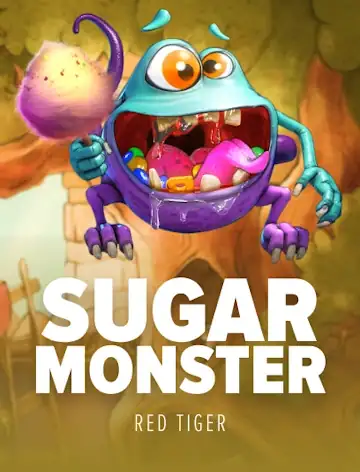 Sugar Monster by Red Tiger, RTP 95.9% at Fortune Clock Casino