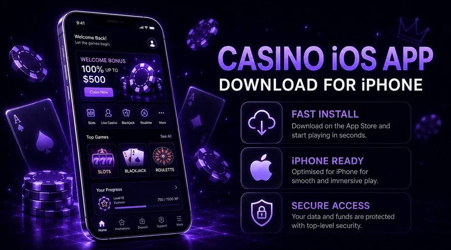 Fortune Clock Casino app running the lobby on a phone
